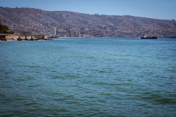 Fototapeta premium Bahía de Valparaíso