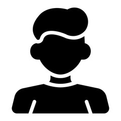 boyfriend glyph icon