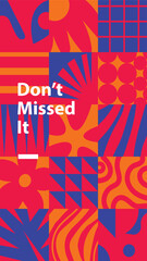 Abstract Pattern Background Design