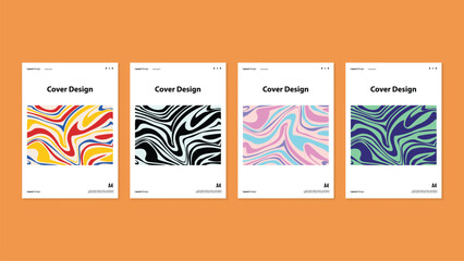 Abstract Wave Cover Design