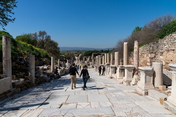 The ancient city of ephesus