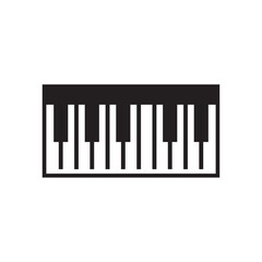 Piano logo images illustration