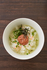 梅干しのお茶漬け