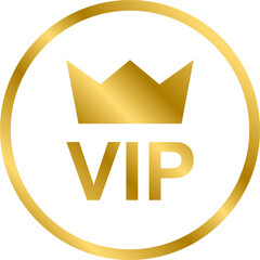 VIP icon for graphic design, logo, website, social media, mobile app, UI - obrazy, fototapety, plakaty