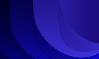 Beautiful wave gradient, curved lines with copy space. Abstract pattern and colorful blue background