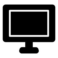 Monitor solid icon