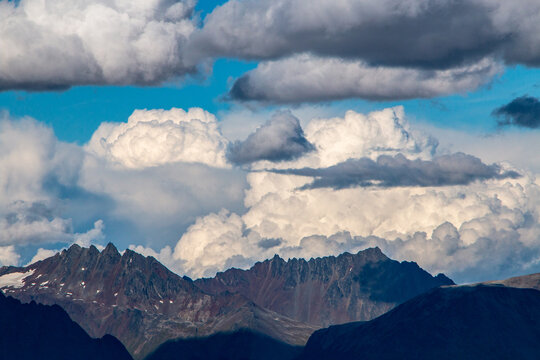 Sunset, Mountains, Landscapes, Clouds, sky, Reflection, sailboats, orange colors, nature, senderismo, hiking, trekking