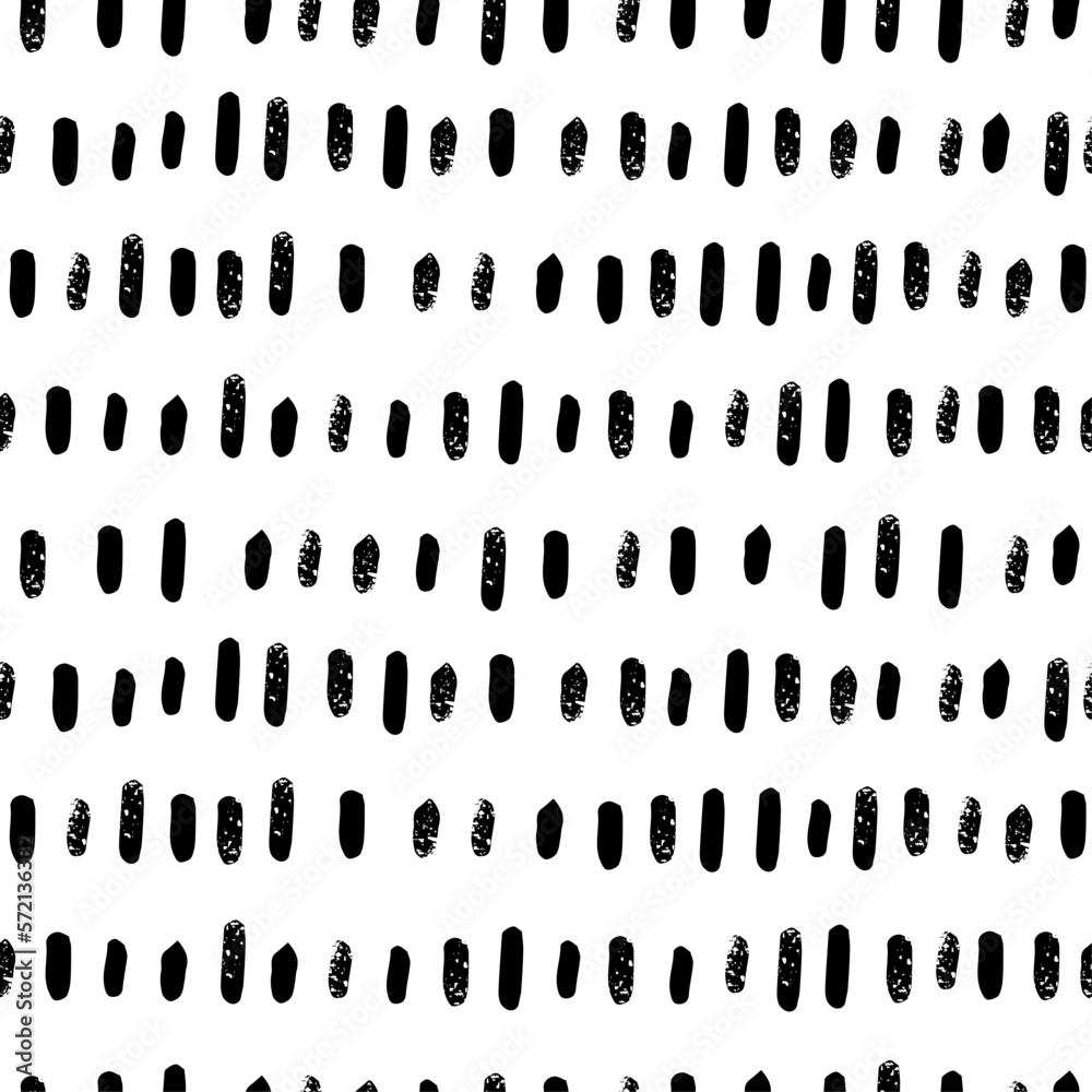 Canvas Prints vector abstract seamless pattern, hand drawn doodle texture.