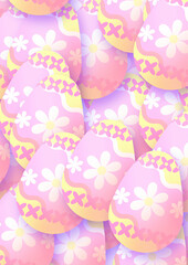 seamless pattern with eggs