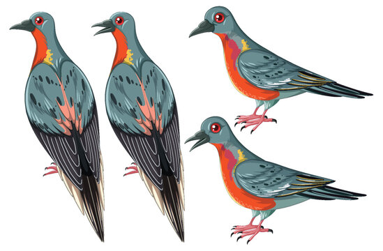 Passenger pigeon extinct animal collection
