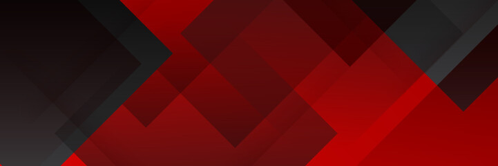 Fototapeta premium Professional Red and Black Banner Background Vector Illustration for Your Marketing Needs