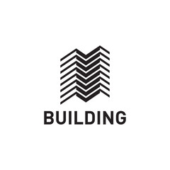 MODERN CONSTRUCTOR / ARCHITECTURE VECTOR LOGO ILLUSTRATION