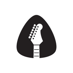 Guitar logo images illustration