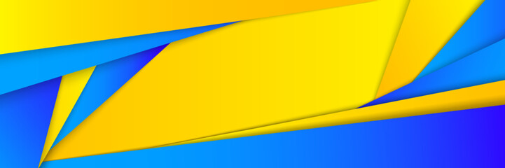 Bold Blue and Yellow Lines Background for Your Graphic Design Needs