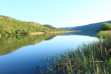 the silence on the river