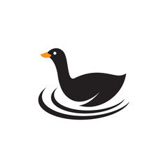 Duck logo images illustration