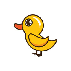 Duck logo images illustration