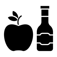 Vector Design Cider Icon Style