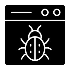Vector Design Malware Icon Style