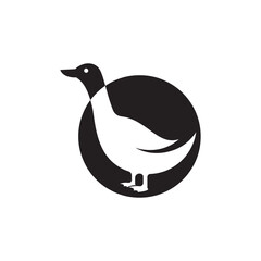 Duck logo images illustration