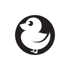 Duck logo images illustration