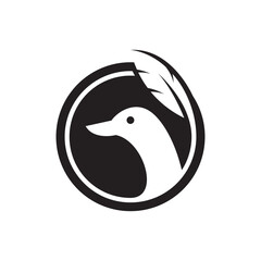 Duck logo images illustration