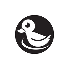 Duck logo images illustration