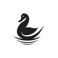 Obraz premium Duck logo images illustration