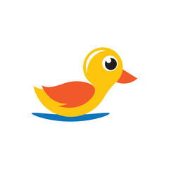 Duck logo images illustration