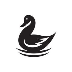 Fototapeta premium Duck logo images illustration
