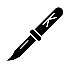 Vector Design Knife Icon Style