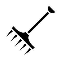 Vector Design Rake Icon Style