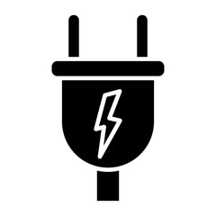 Vector Design Power Plug Icon Style