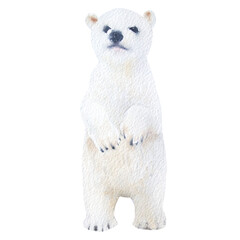 white polar bear
