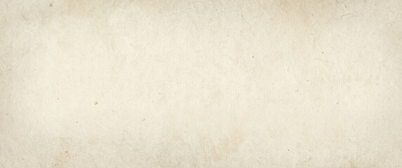 Old parchment paper texture background. Horizontal banner