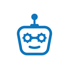 Robot logo images  illustration
