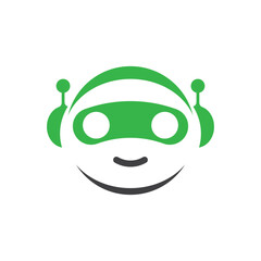 Robot logo images  illustration