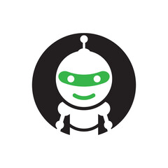 Robot logo images  illustration