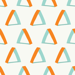 seamless pattern, geometric art surface design for fabric scarf and decor
