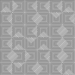 Abstract striped textured geometric pattern. Line Art Pattern.