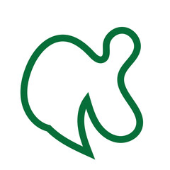 Green Lines Abstract Transparent 