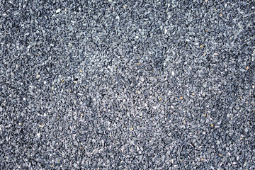 Texture of grey gravel stone 