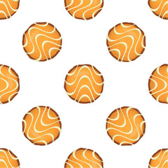 Pattern homemade cookie different taste in pastry biscuit