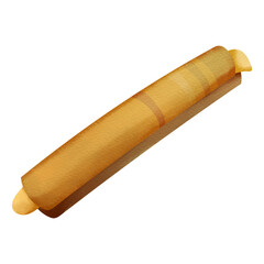 マテガイの水彩風イラスト
Razor clam. Watercolor style illustration.