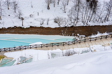 Mavi Gol, Giresun - Turkey. Blue Lake Is Turquoise with the Effect of Lime Stones and Soda Water. © klenger
