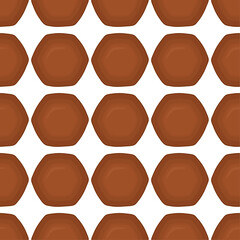 Pattern homemade cookie different taste in pastry biscuit