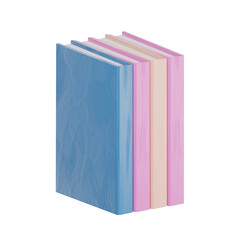 Hand holding a book. Education concept. 3D Rendering.