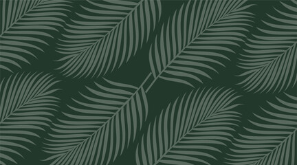 background
natural fresh leaves seamless pattern