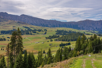 Die Landschaft von Südtirol