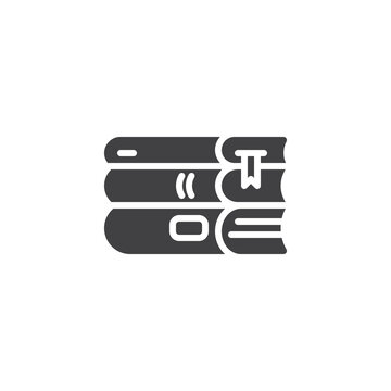 Stack Of Books Vector Icon